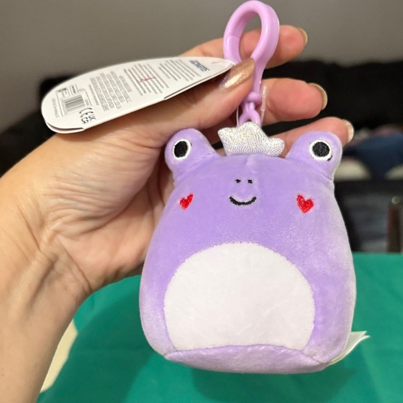Squishmallows Purple and Mint Frog Plush Duo - Picture 6 of 6